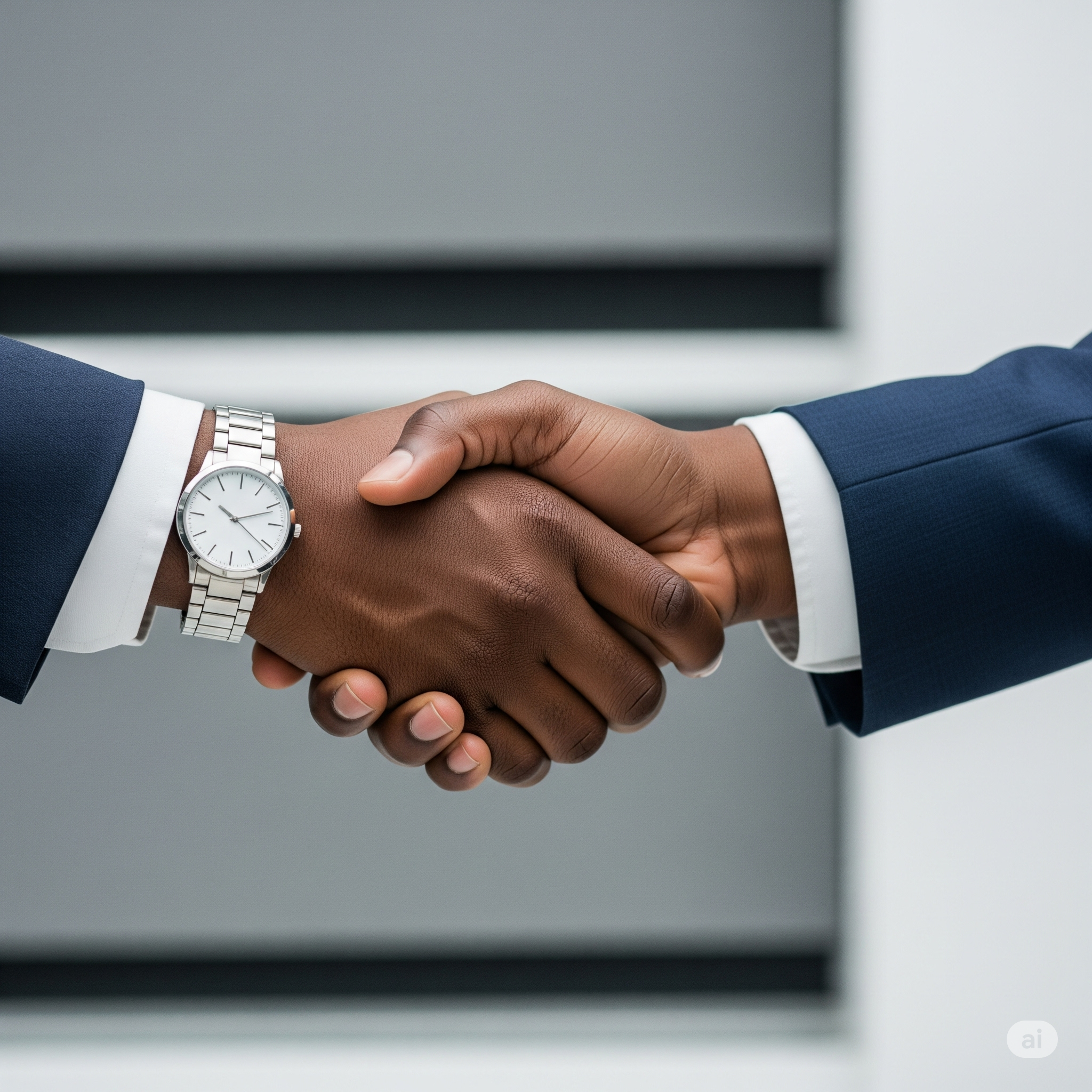 Partnership handshake